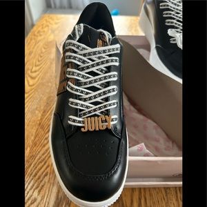 Juicy j-Danika black shoes 8.5 M NWT vegan